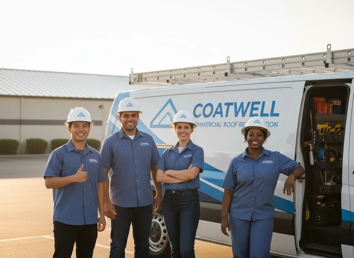Commercial roof coating company in Edon, OH